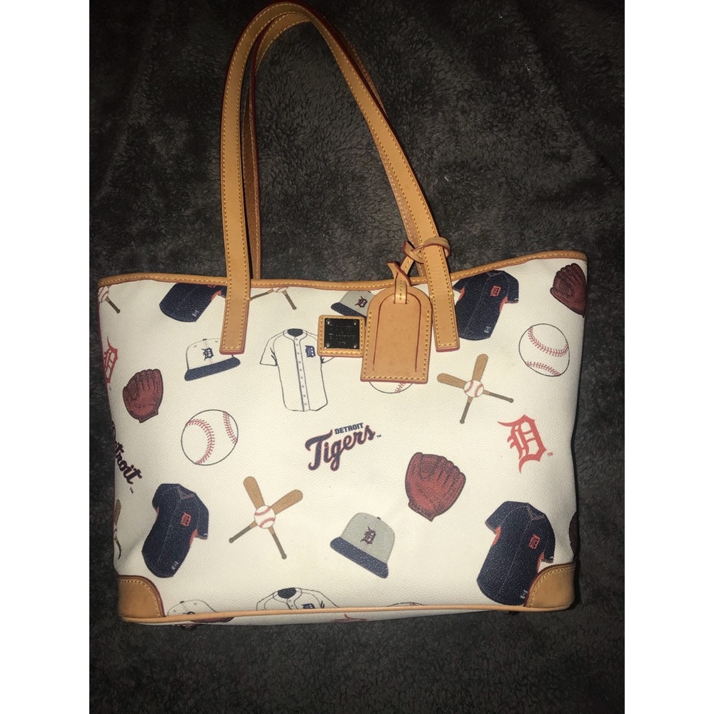 Dooney and Burke Detroit tigers tote/shopper bag